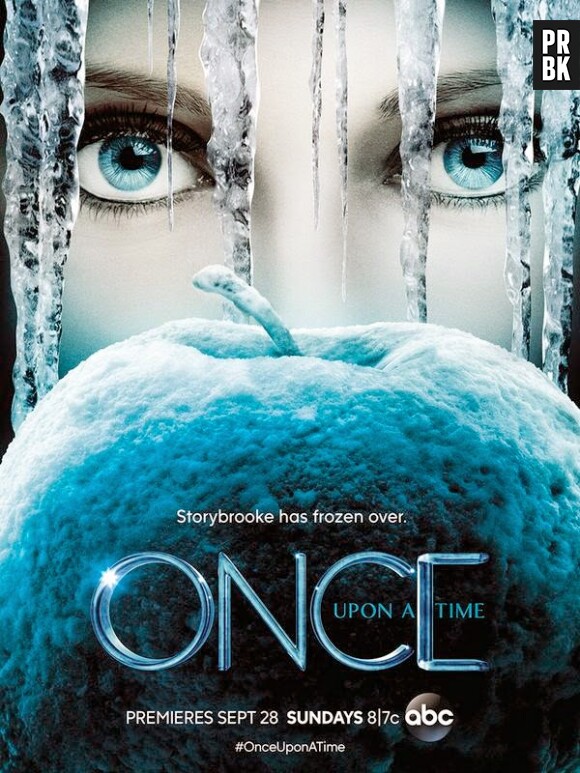 Once Upon a Time saison 4 : La Reine des Neiges sur un poster