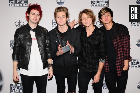 5 Seconds of Summer aux American Music Awards 2014 le 23 novembre 2014
