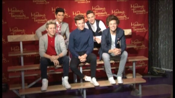 One Direction : leurs statues débarquent chez Madame Tussauds à Hollywood