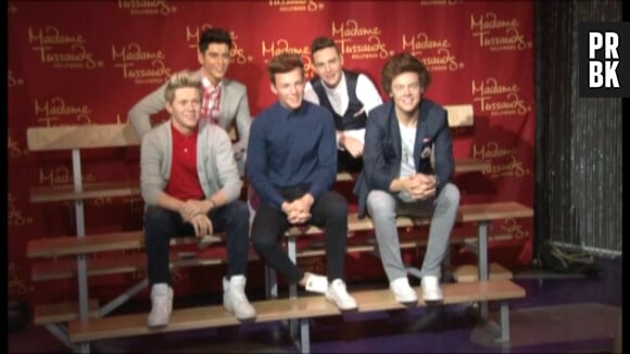 One Direction : leurs statues de cire chez Madame Tussauds Hollywood
