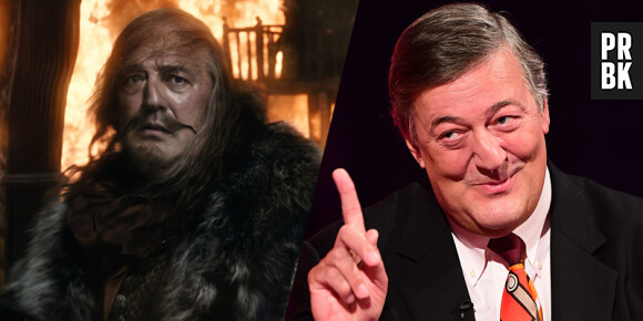 Stephen Fry avant et après sa transformation pour Le Hobbit