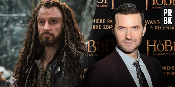 Richard Armitage avant et après sa transformation pour Le Hobbit