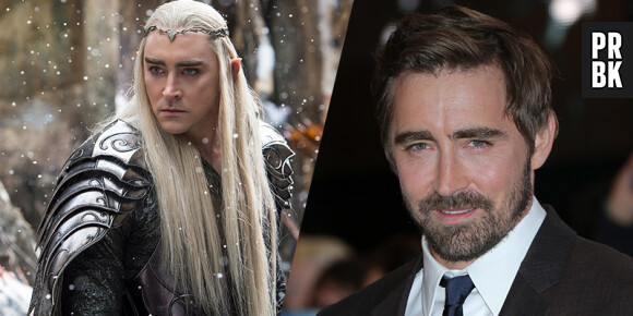 Lee Pace avant et après sa transformation pour Le Hobbit