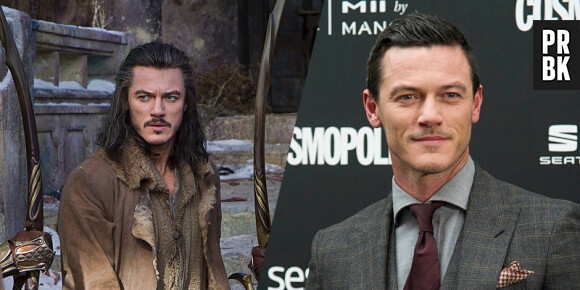 Luke Evans avant et après sa transformation pour Le Hobbit