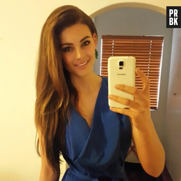 Rolene Strauss (Miss Monde 2014): selfie souriant sur Instagram