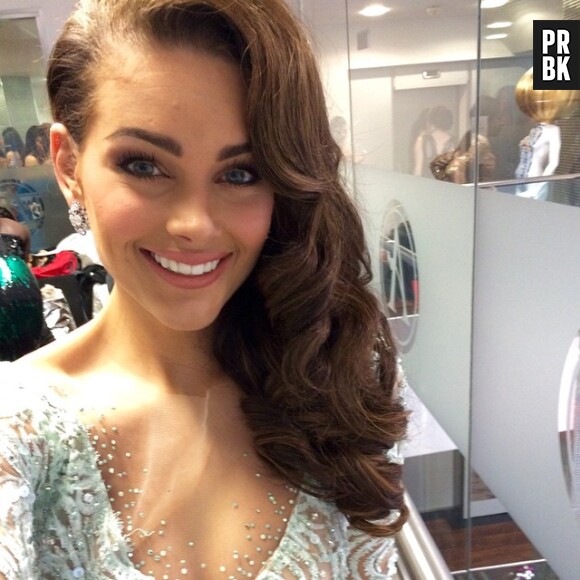 Rolene Strauss (Miss Monde 2014) : selfie sur Instagram