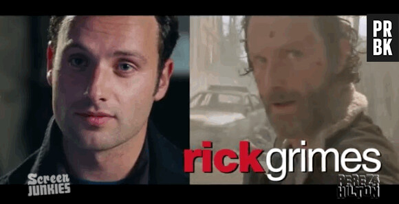 Love Actually : Andrew Lincoln joue Rick Grimes dans Walking Dead