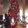 Emilie Nef Naf : sa fille Maëlla décore leur sapin de Noël