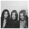 Kim, Klhoe et Kourtney Kardashian sur Instagram, le 27 décembre 2014