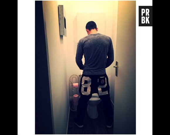 Grégoire Lyonnet : Alizée poste une photo de lui aux toilettes
