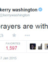 Attentat à Charlie Hebdo : Kerry Washington se mobilise