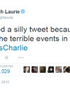 Attentat à Charlie Hebdo : Hugh Laurie se mobilise