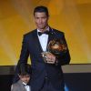 Cristiano Ronaldo a remporté le Ballon d'or 2014, le 12 janvier 2015 à Zurich