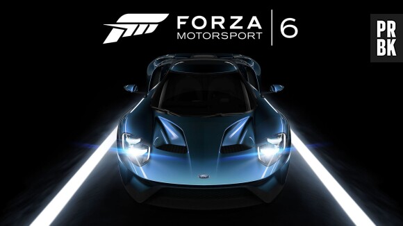 Forza Motorsport 6 : la Ford GT sur la jaquette du jeu