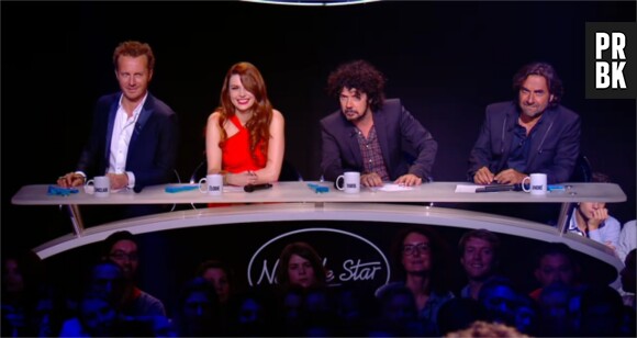Nouvelle Star 2015 : le jury durant l'épreuve du feu dans l'émission du 14 janvier