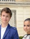  Ansel Elgort et Violetta Komyshan : le couple &agrave; la Fashion Week de Paris, le 25 juin 2014 
