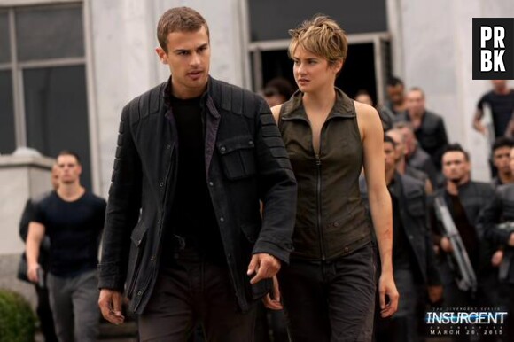 Divergente 2 : Tris (Shailene Woodley) et Quatre (Theo James) sur une photo