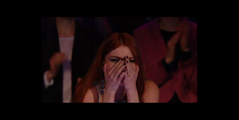 Nouvelle Star 2015 : Elodie Frégé en larmes face à Emji