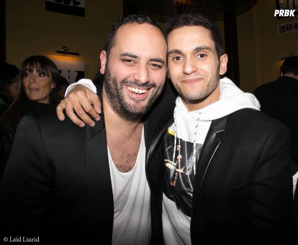 Jerome Commandeur Et Malik Bentalha Apres Le Spectacle Malik Se La