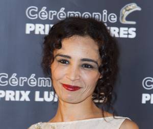 Aida Touihri aux Prix Lumières 2015 à Paris le 2 février 2015