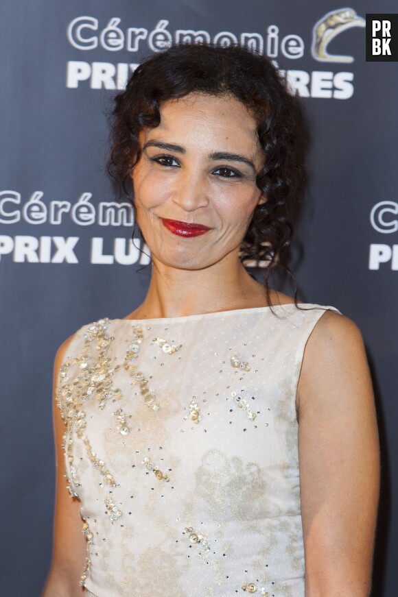 Aida Touihri aux Prix Lumières 2015 à Paris le 2 février 2015
