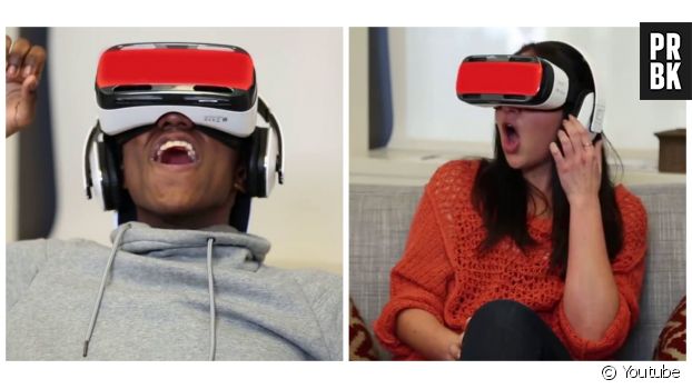 De jeunes américains essaient les vidéos pornographiques en réalité virtuelle, leurs réactions sont surprenantes.