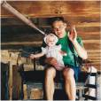  Paul Walker et sa fille Meadow sur une photo post&eacute;e sur Instagram 