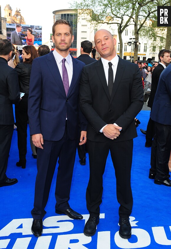 Paul Walker et Vin Diesel : les deux stars de Fast and Furious sur le tapis rouge