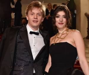 Alex Lutz et Vanessa Guide sur le tapis rouge des César 2015 au théâtre du Châtelet à Paris, le 20 février 2015