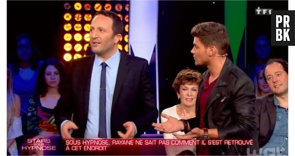 Rayane Bensetti hypnotisé par Messmer, ce vendredi 27 février 2015 sur TF1