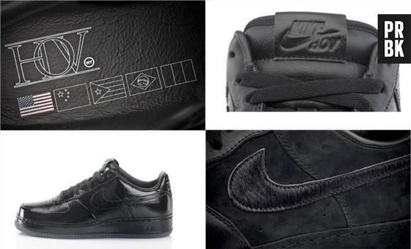 Jay Z customise les Air Force 1 de Nike pour la collection "All Black Everything"