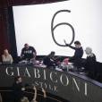  Baptiste Giabiconi et Karl Lagerfeld pour le lancement du site "Giabiconi Style" samedi 28 février 