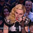  Madonna en larmes et &eacute;mue dans le Grand Journal face &agrave; Luz 