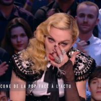 Madonna en larmes dans le Grand Journal : moment d&#039;émotion avec le dessinateur Luz (Charlie Hebdo)