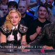  Madonna en larmes et &eacute;mue dans le Grand Journal 