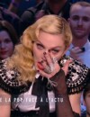  Madonna en larmes et &eacute;mue dans le Grand Journal face &agrave; Luz ce lundi 2 mars 