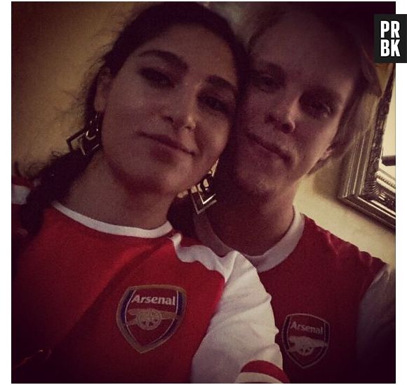 Aslak Amtrup et Chloe Hourani, sa partenaire de danse