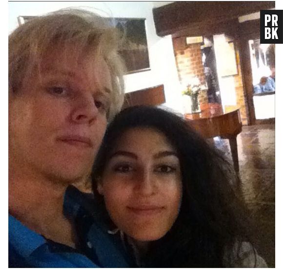 Aslak Amtrup et Chloe Hourani, sa partenaire de danse