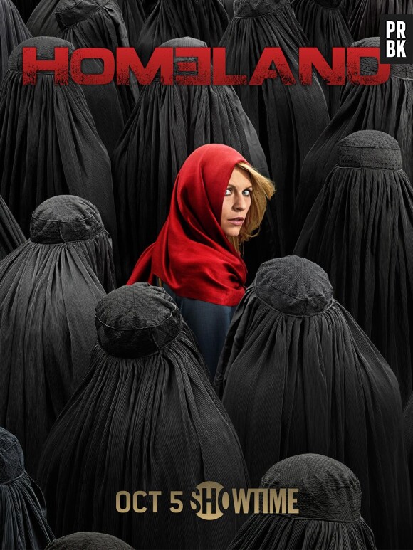 Homeland saison 4 : affiche avec Claire Danes
