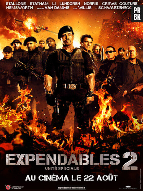 The Expendables 2 : affiche du film
