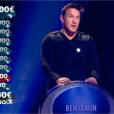 Benjamin Castaldi, mauvais joueur dans Le Maillon Faible, le 19 mars 2015 sur D8