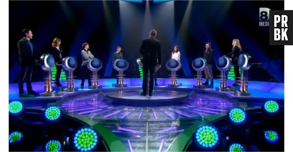 Benjamin Castaldi, mauvais joueur dans Le Maillon Faible, le 19 mars 2015 sur D8