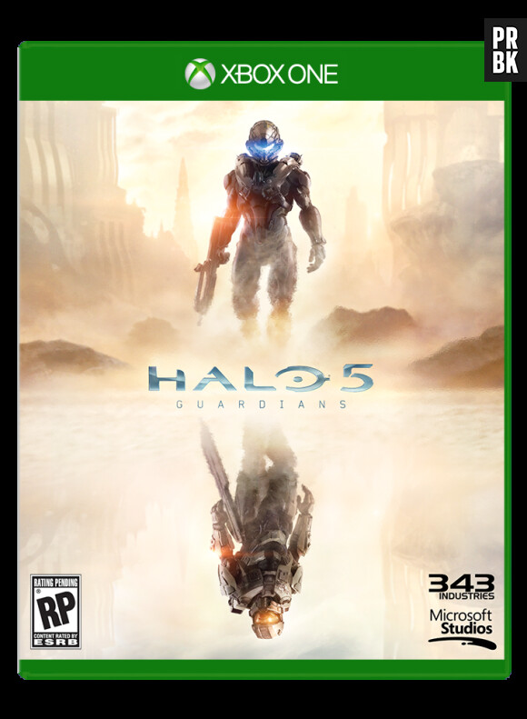 Halo 5 Guardians : la jaquette du jeu sur Xbox One