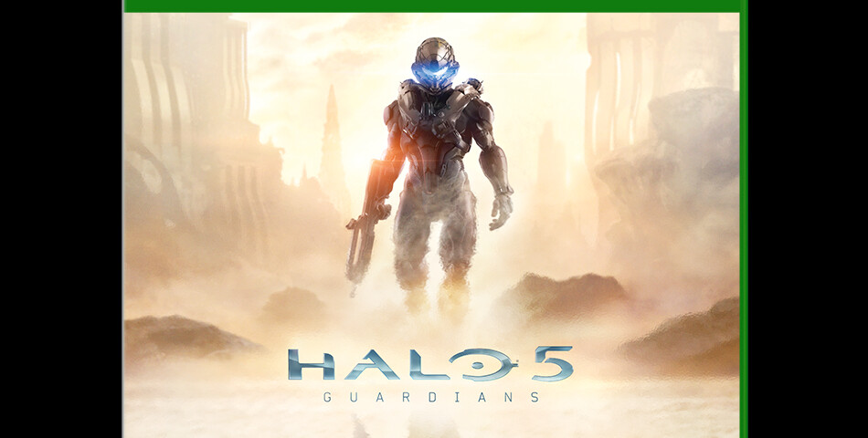  Halo 5 Guardians : la jaquette du jeu sur Xbox One 