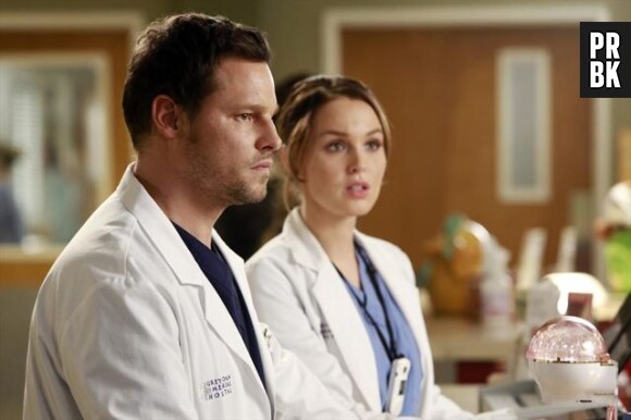 Justin Chambers et Camilla Luddington dans Grey's Anatomy