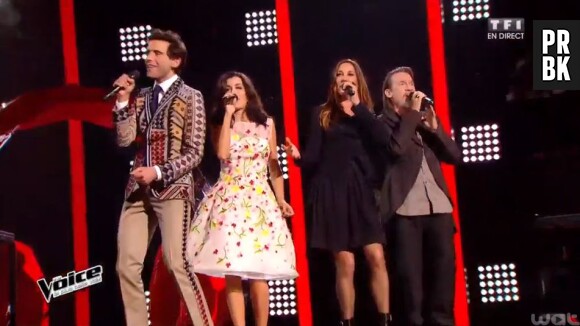 The Voice 4 : Jenifer portait une robe Oscar de la Renta à près de 3500 euros