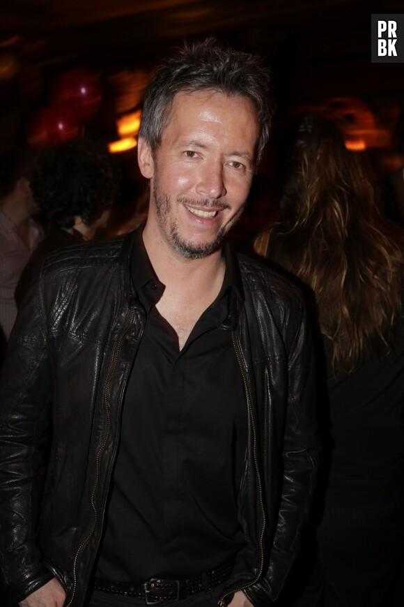 Jean-Luc Lemoine à la soirée de lancement de la Villa Schweppes chez Maxim's à Paris, le 16 avril 2015