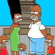 Les Simpson deviennent noirs pour dénoncer le racisme des policiers aux Etats-Unis