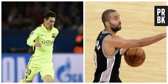 Tony Parker VS Lionel Messi : battle de chutes entre les deux sportifs