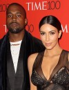 Kanye West et Kim Kardashian sur le tapis rouge de la soirée du Time Magazine en l'honneur du top 100 des personnalités les plus influentes du monde, le 21 avril 2015 à New-York